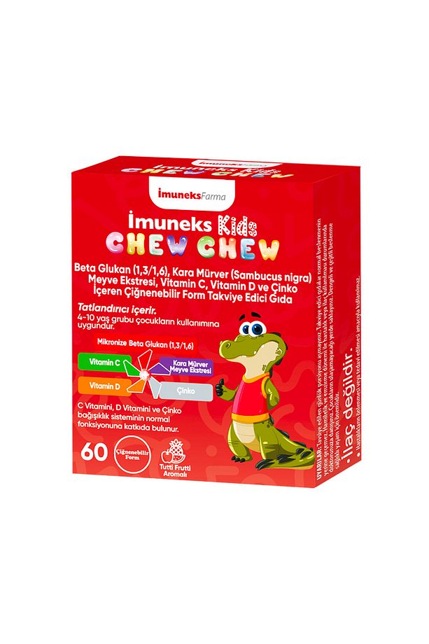 Imuneks Kids Chew Chew 60 Çiğnenebilir Form - 1