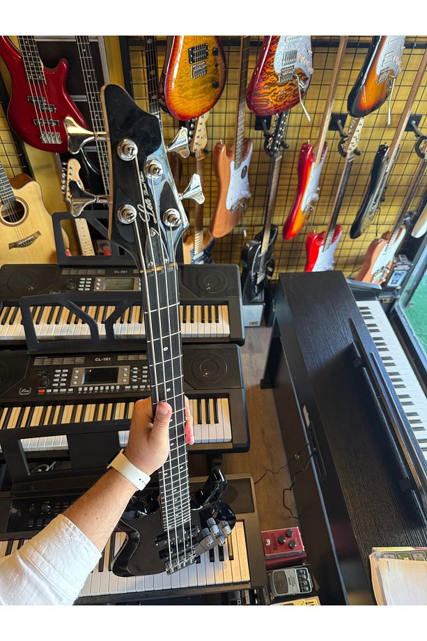 Joofy 4 Telli Jazz Bass Gitar Bas Gitar Elektro Gitar - 4