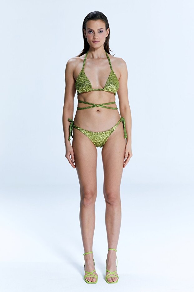 Verde Triangle Bikini Set - 3