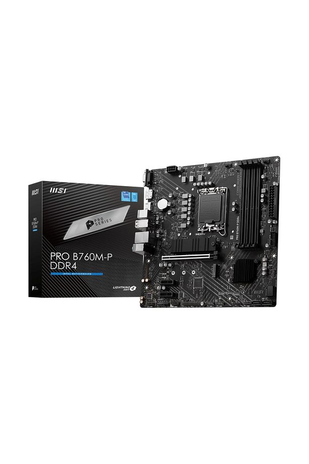 Pro B760m-b Ddr4 Intel B760 Soket 1700 Ddr4 4800mhz Matx Gaming (OYUNCU) Anakart - 1