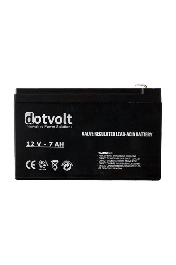 12v 7amper Dt7-12 Kuru Tip Akü - 3