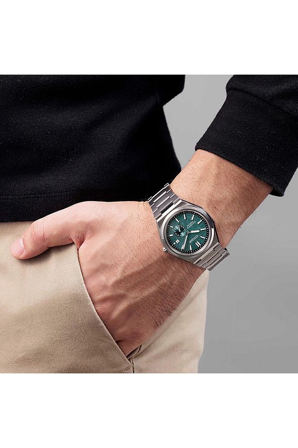 Zenshin Super Titanium Small Seconds Nj0180-80x Erkek Kol Saati - 5