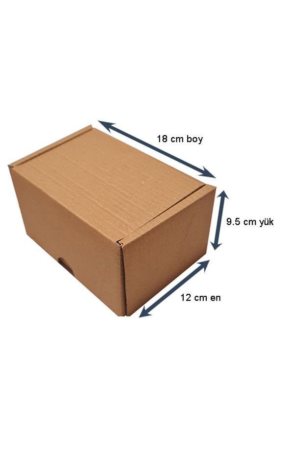 E-ticaret Kargo Kutusu 25 Adet 12 X 18 X 8,5 - 5