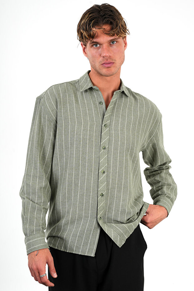 Aven Erkek Oversize Gömlek - 4