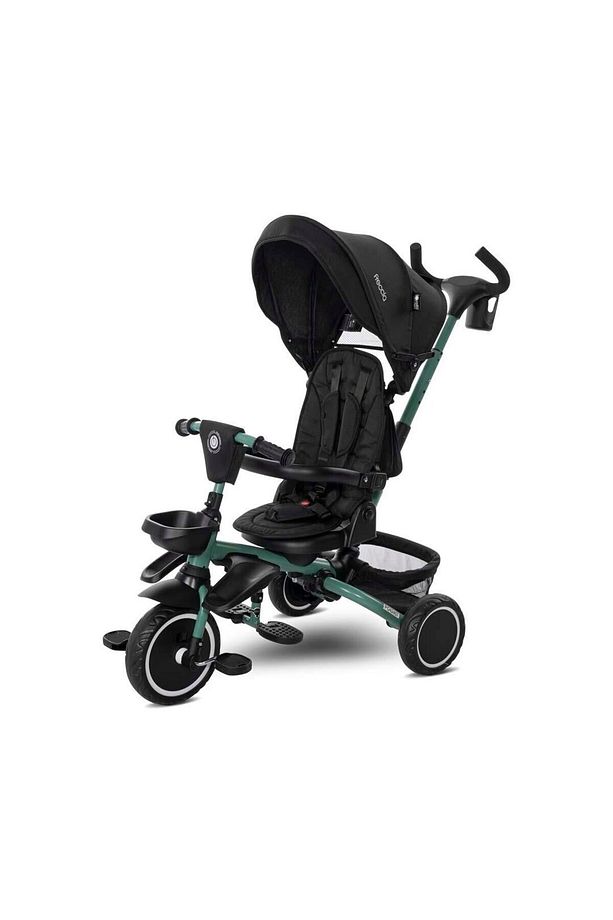 Lorelli Freccia Katlanabilir Çift Yönlü Üç Tekerlekli Bisiklet -Black Green - 2