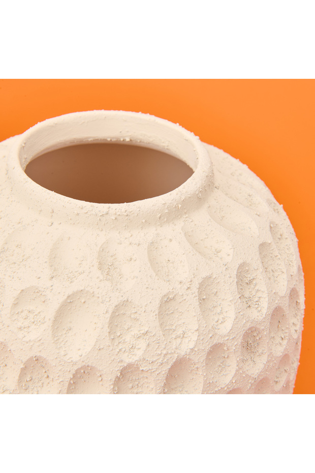 Deco Hermosa Vazo - Bej - 26 cm - 3