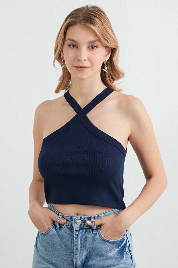 Basic Çapraz Askılı Modal Body - 1