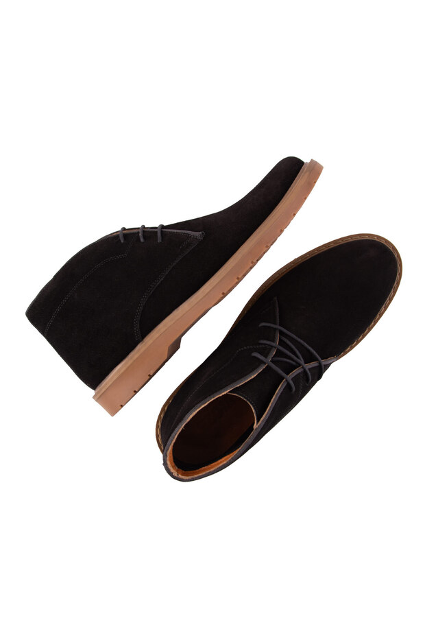 Erkek Süet Bağcıklı Bot Dg5022 - 3