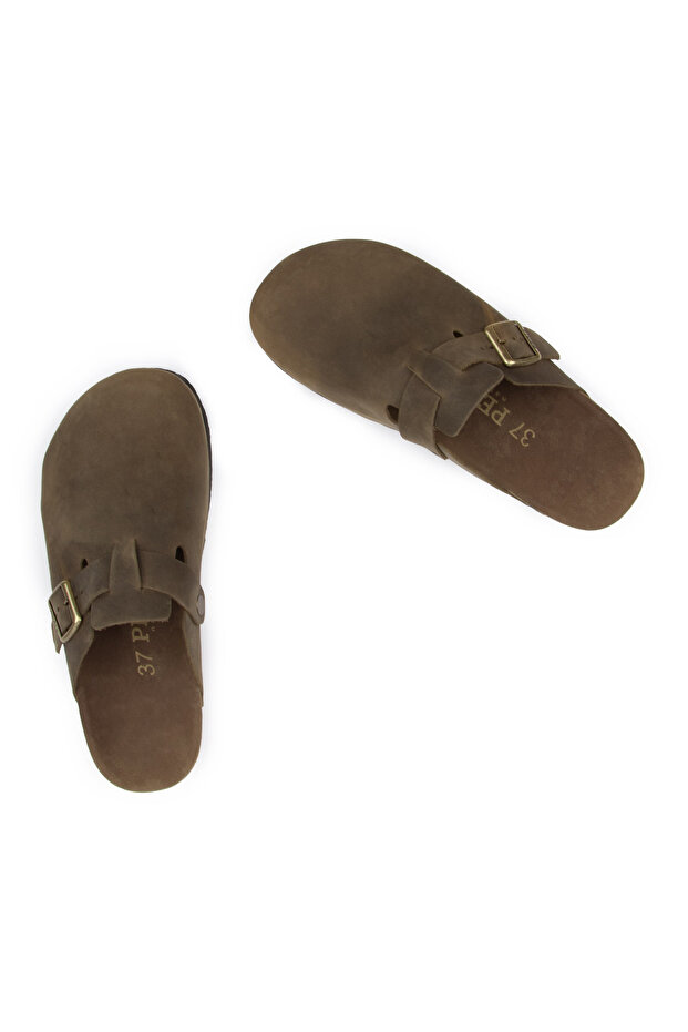 Kadın Sabo Deri Terlik 215541 - 7