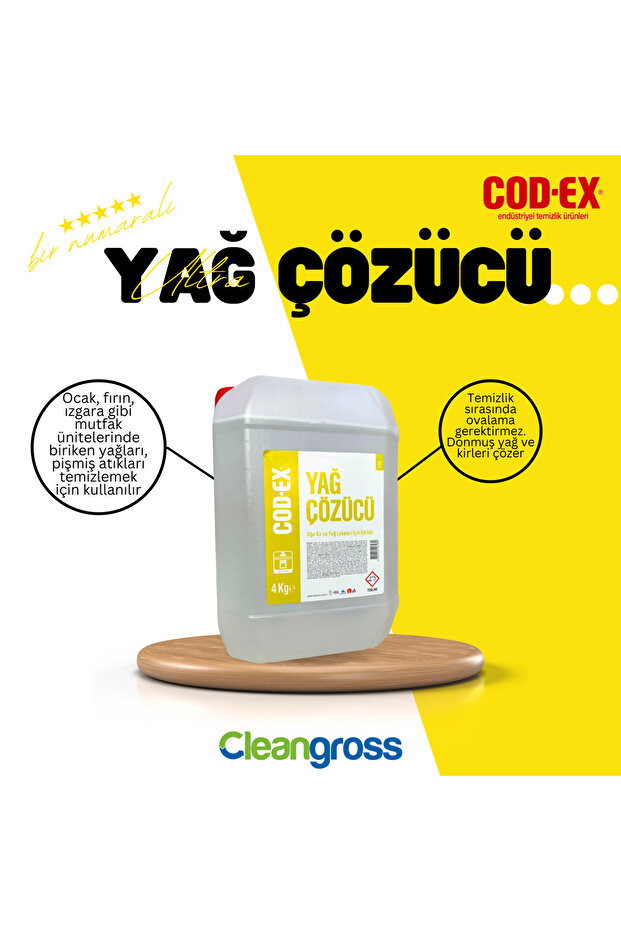 Yağ Çözücü 4 Kg - 1