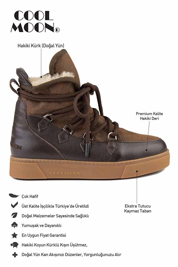 Kürklü Kışlık Bot 365052 - 2
