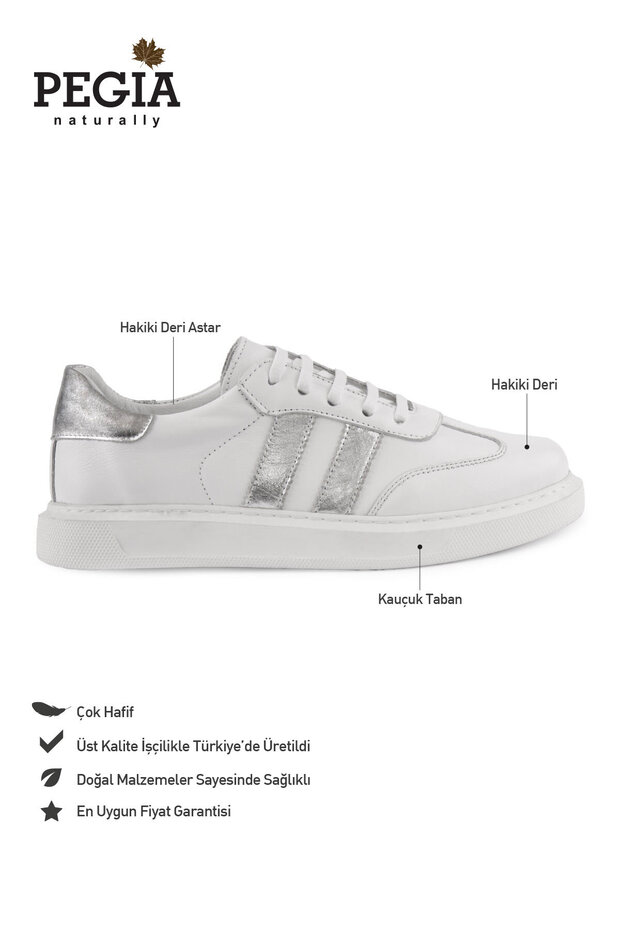 Kadın Deri Sneaker Dg6035 - 2