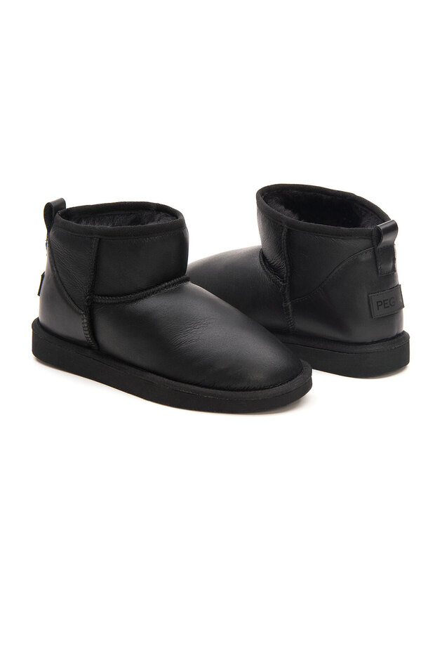 Hakiki Deri Kadın Mini Bot 191131 - 3