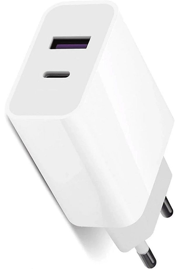 50W 3.0A QUİCK ŞARJ ADAPTÖRÜ HIZLI ŞARJ DESTEKLİ ÇİFT ÇIKIŞ USB TYPCE - 5