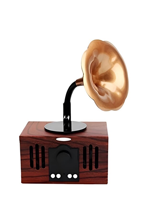 مكبر صوت بلوتوث لاسلكي بتصميم كلاسيكي - 2