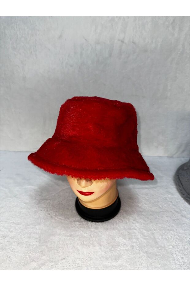 Bucket Model Plush Hat - 2