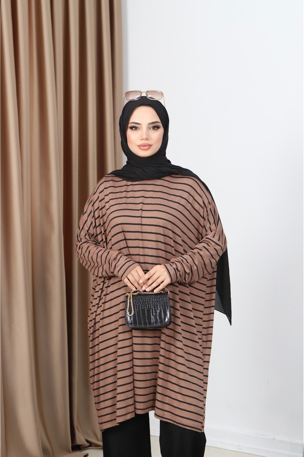 Striped Combed Tunic - 4