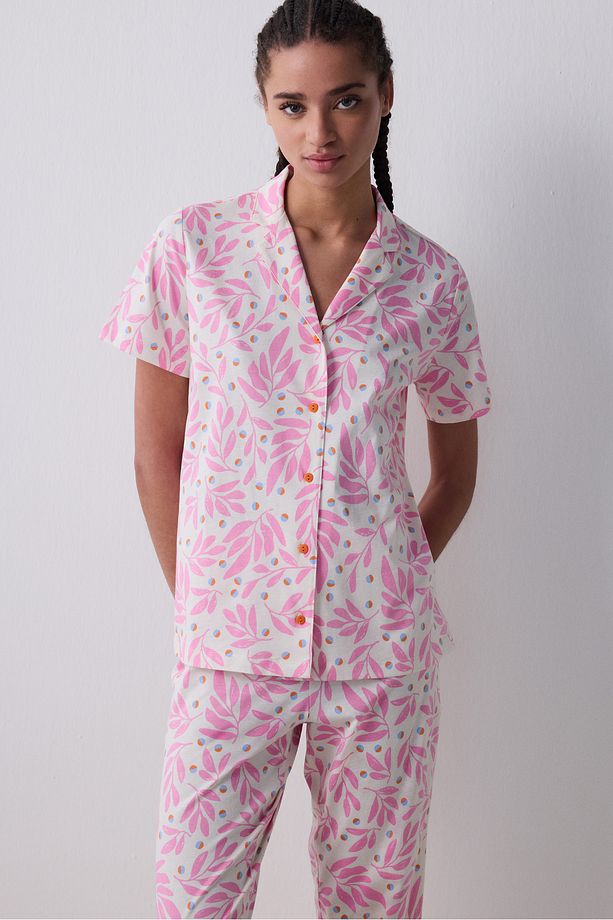 Rhea Gömlek Pantolon Pijama Takımı - 2