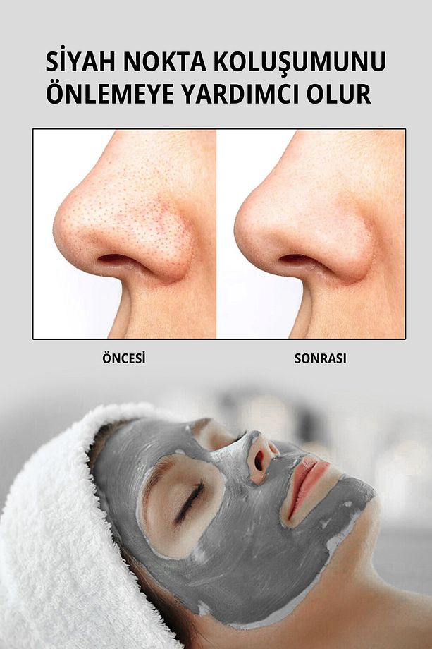 Kill Maskesi Kolejenli Siyah Nokta Karşıtı - Clay Collegen Mask - 1