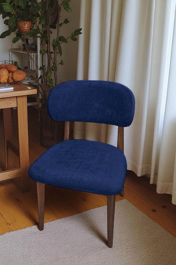 bohem kadife sandalye kılıfı yeni model sandalye örtüsü - 1