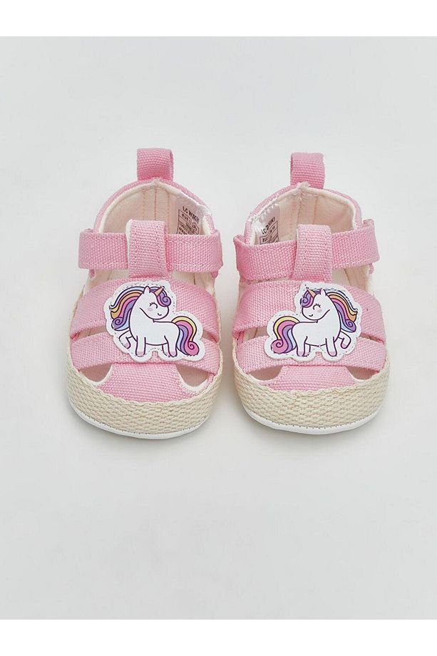 LCW STEPS Cırt Cırtlı Kız Bebek Sandalet - 3