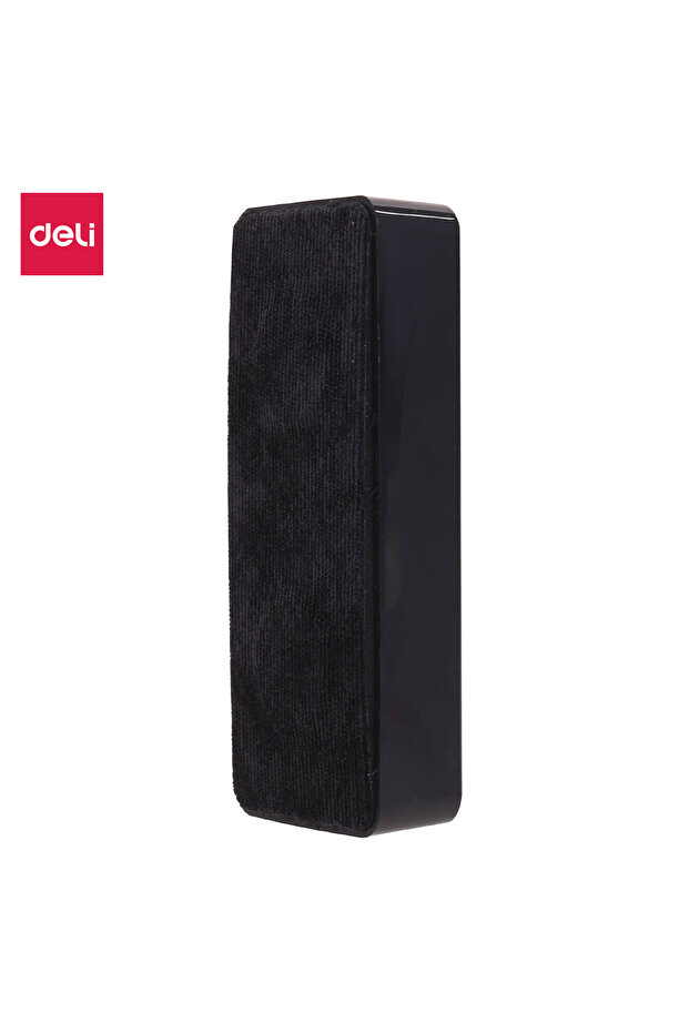E7834 Magnetic Whiteboard Eraser 125×50mm Black - ideal for office, school, and home use