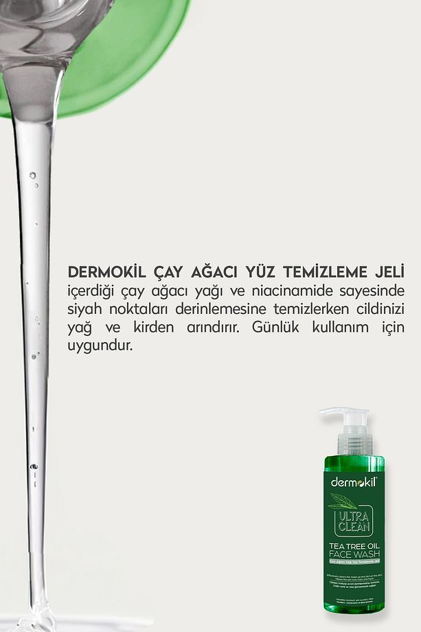 Çay Ağacı Yağı Yüz Temizleme Jeli 300 Ml - 4