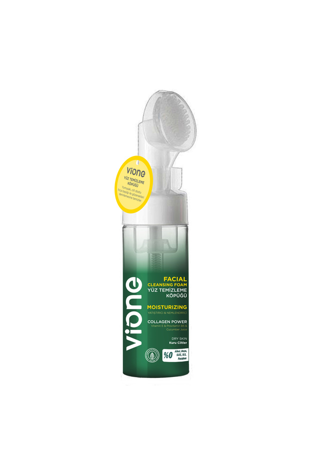 Facial Cleansing Foam 150ml Soothing Moisturizing Special Brush