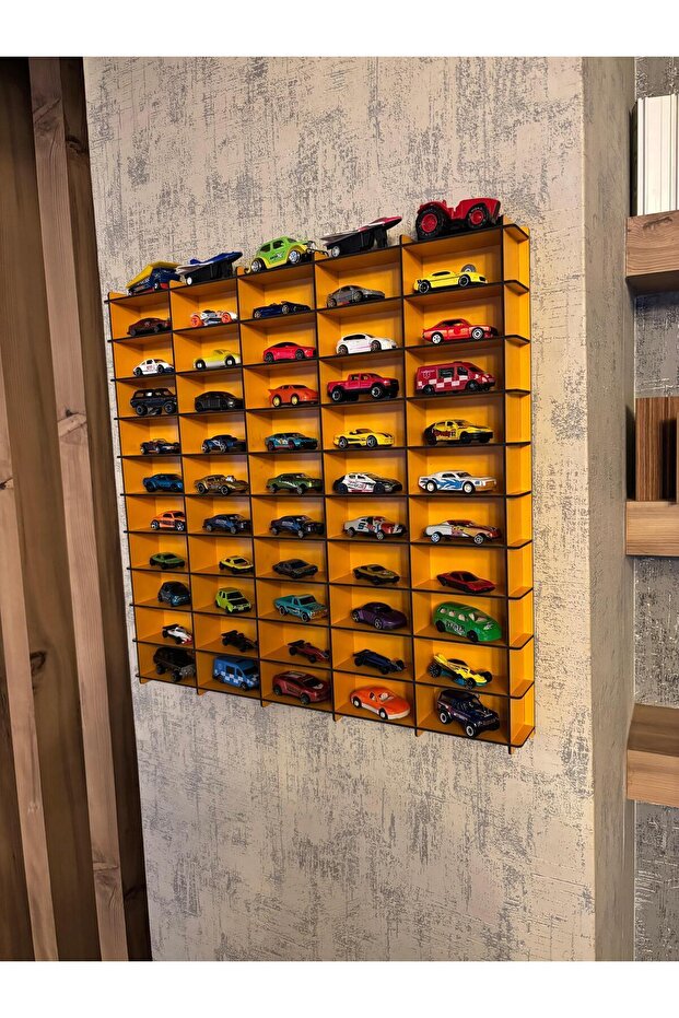 Oyuncak Araba Rafı Mobilya - 6