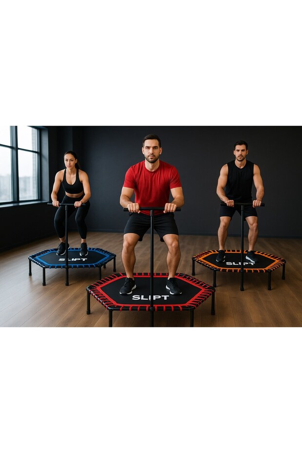 135 Cm Altıgen Step Trambolin - 7