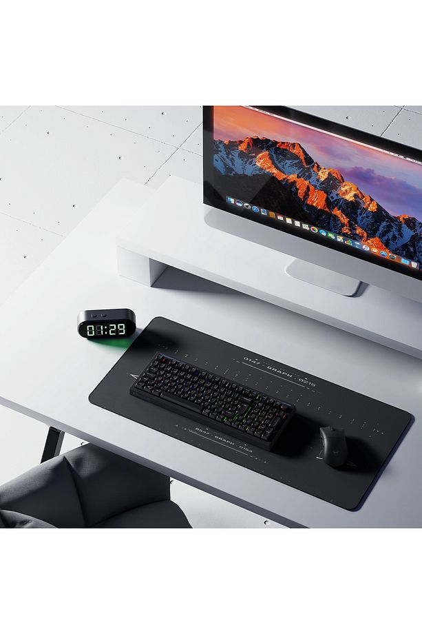 K1 Kablolu Membran RGB Siyah Türkçe Q Gaming Klavye - 6