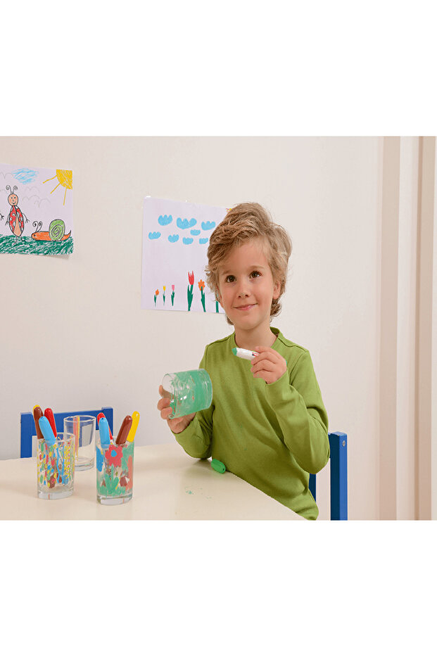 Funtastics 5'li Cam Boyama Kalemi - 3