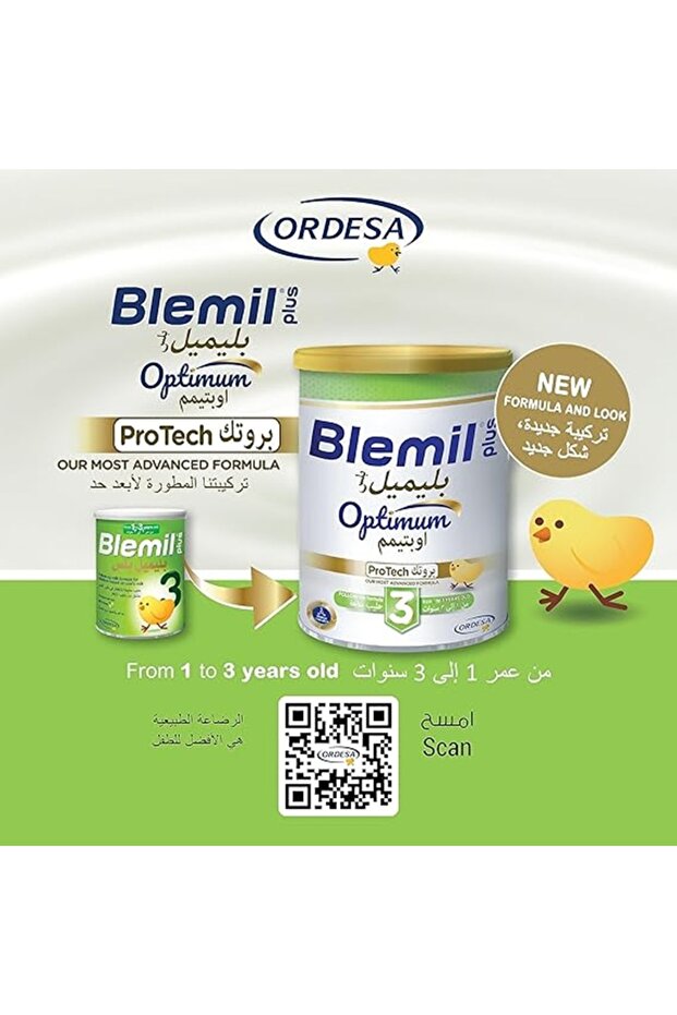 Blemil Plus 3 Optimum Protech 800G - 3