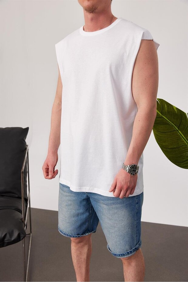 Білий/Біло-сірий Basic Atlet - 1