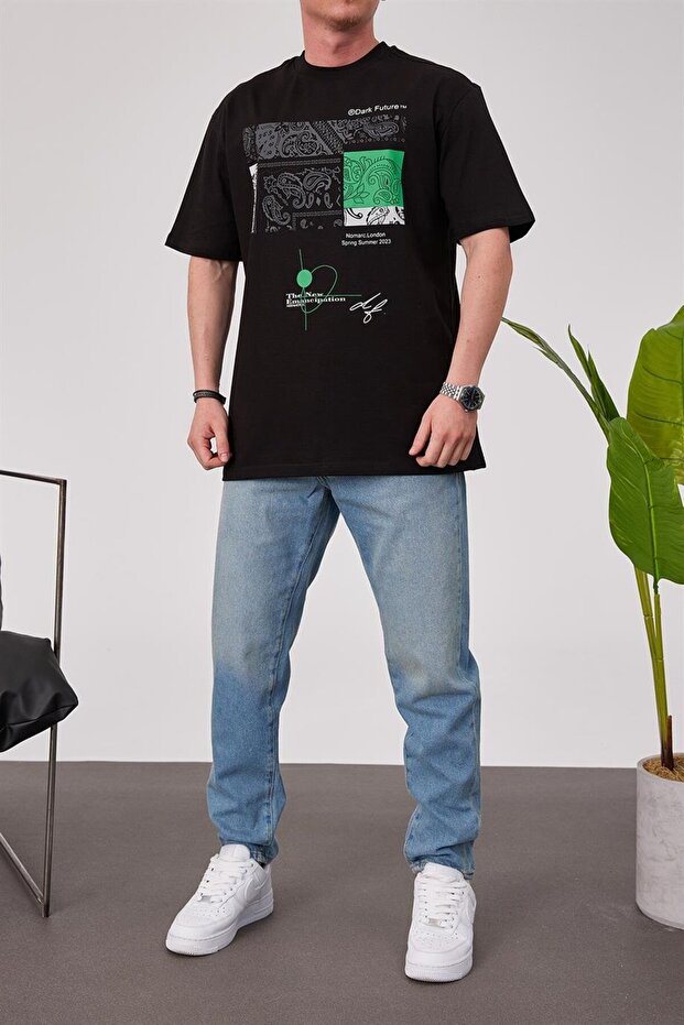 Μαύρο μπλουζάκι Dark Future - 1