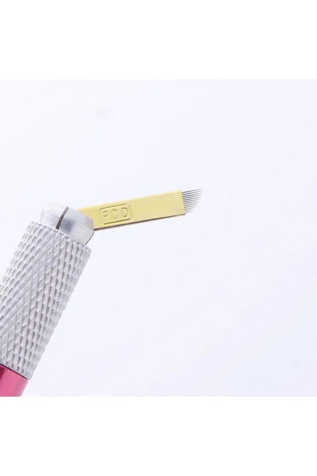 Microblading Iğnesi Pcd 12 Pin 5 Adet Sarı - 2