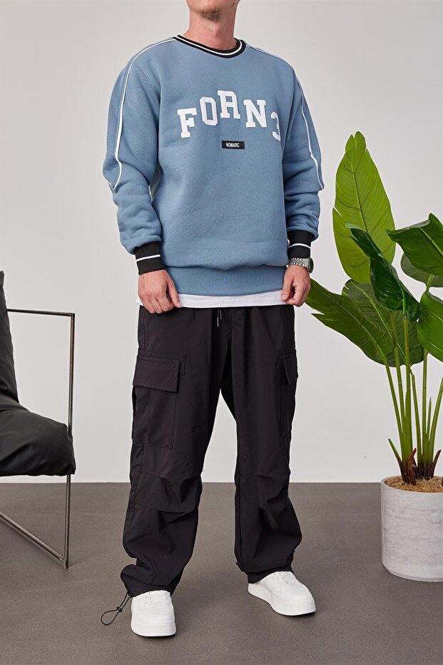 Forn3 Mavi Sweatshirt - 2