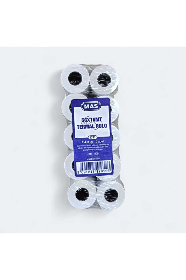 1791 56x16 Termal Rulo 10'lu