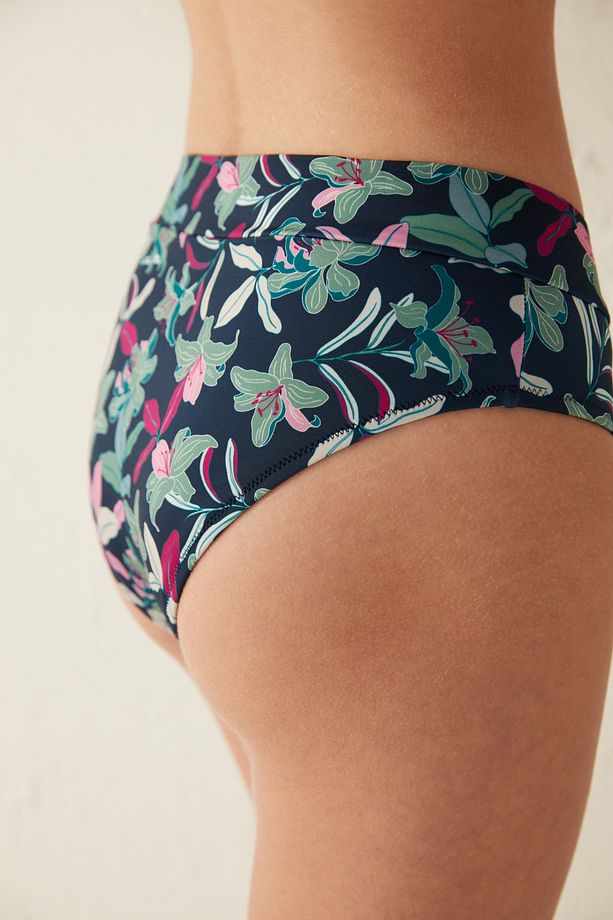 Çok Renkli Lily Wrappy Bikini Altı - 3