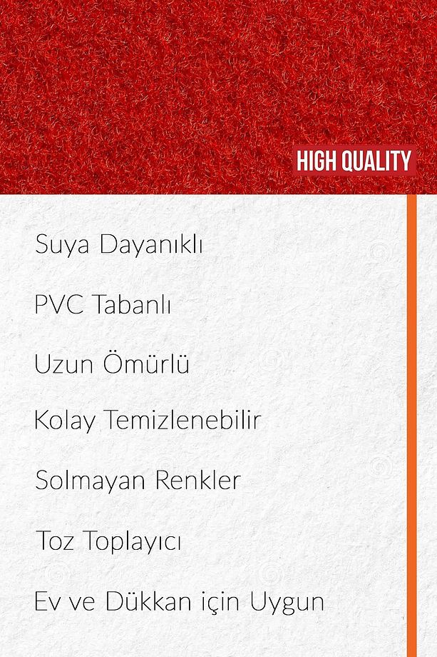 Ev Ve Iş Yeri Paspas Iç Ve Dış Mekan Paspası Kapı Önü Paspası Renkli Paspas Toz Ve Nem Alıcı Paspas - 2