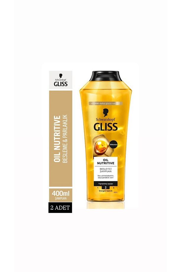 Oil Nutritive Şampuan 2x400Ml (800 ml) - 2