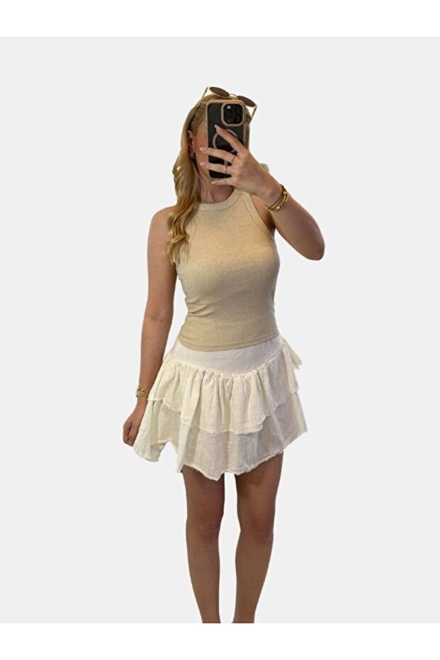 FIRFIRLI ŞORT ETEK - 5