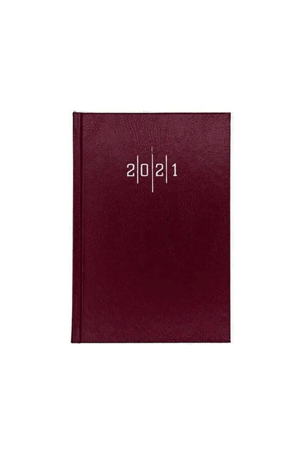 Economical Leather Cloth Lined Daily Agenda 14X20 cm 2026 - 2