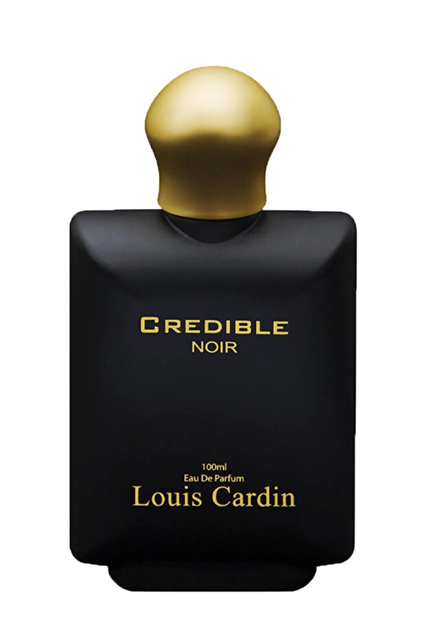 Credible Noir Eau De Parfum 100ml – Long-lasting Luxury Scent For Men, Black & Gold Bottle