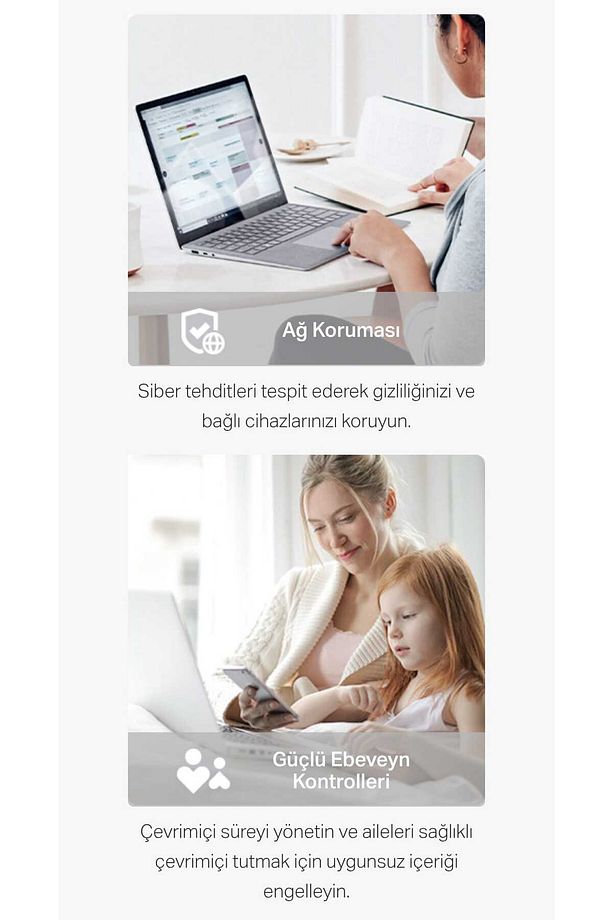 DECO X50 2Lİ Wi-Fi 6 AX3000 Tüm Evi Kapsayan Mesh Wifi Sistemi - 4