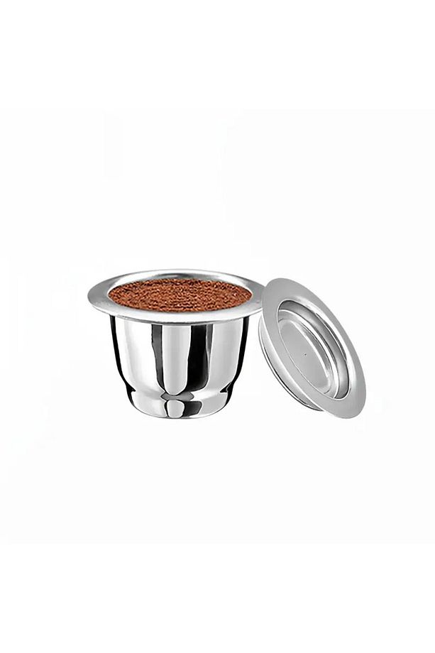 1 Adet Doldurulabilir Nespresso Uyumlu Çelik Kahve Kapsülü ( Yeni Model ) - 1
