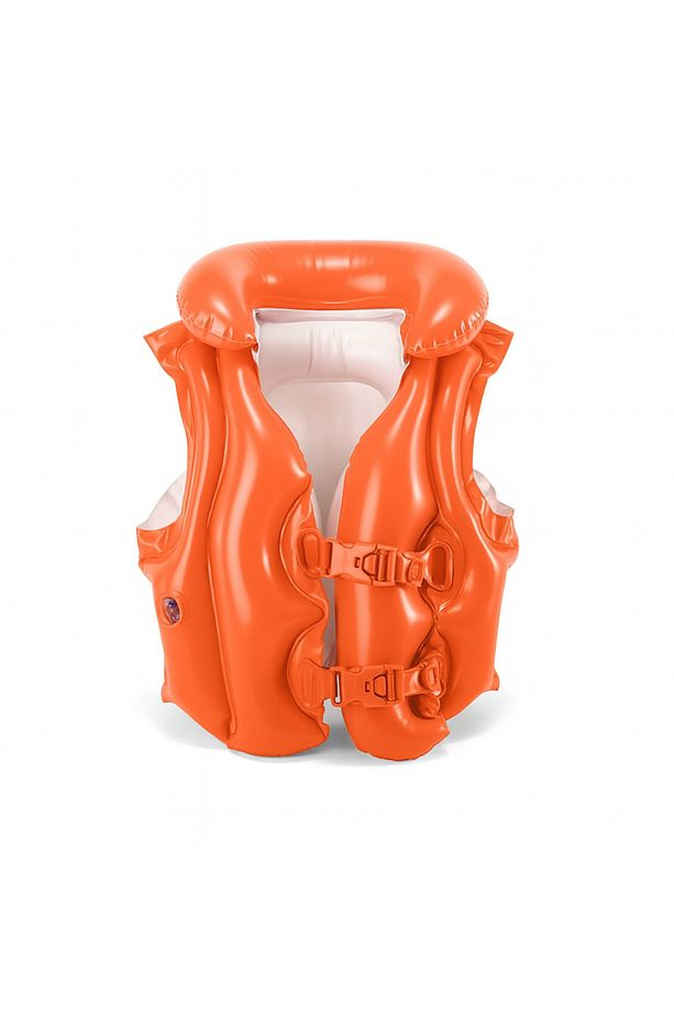 Şişme Can Yeleği Yüzme Can Yeleği Deniz Yeleği Şişme Cankurtaran Yelek Life Vest Emniyet 50x47 cm. - 3