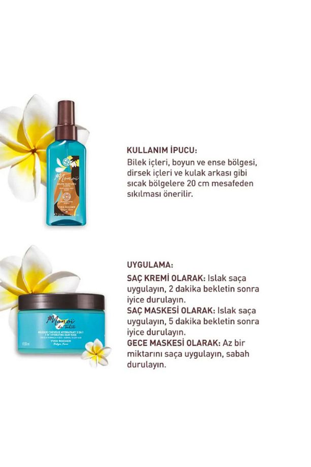 Monoi Vücut Spreyi 125 ml & Saç Maske 250 ml Summer Set - 4