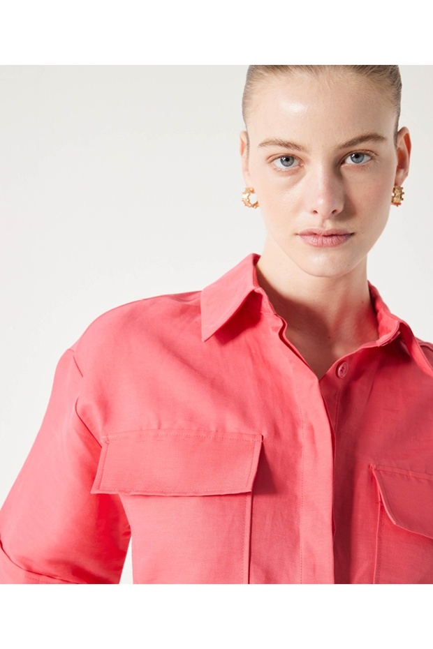 Cepli gömlek ceket - 5