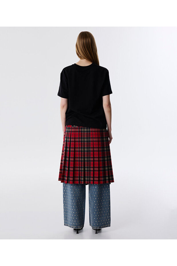 BİSİKLET YAKA BASIC T-SHIRT - 6